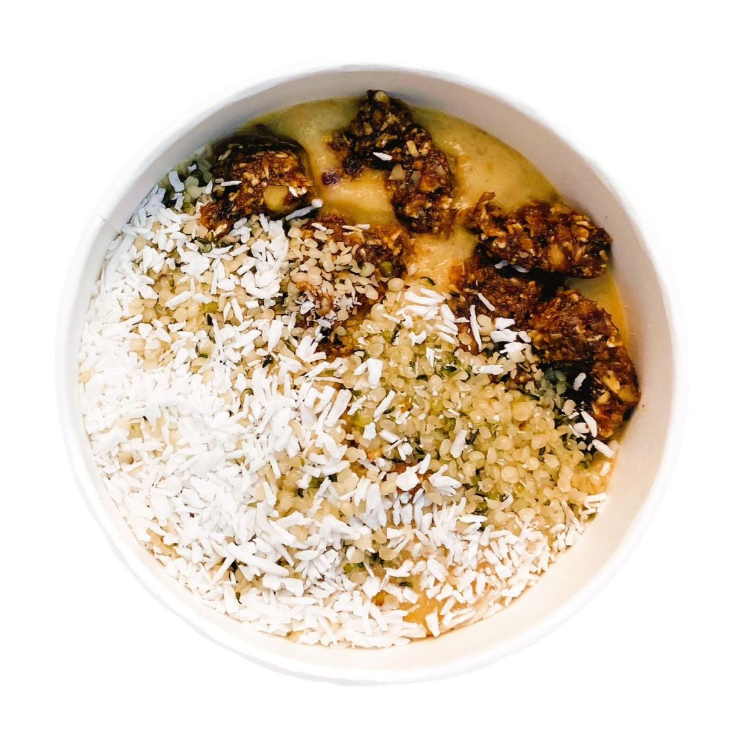 Peach Mango Smoothie Bowl