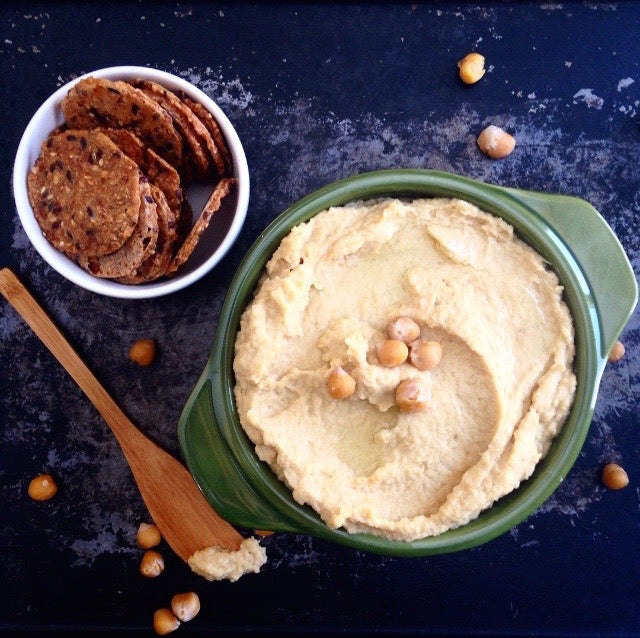 Roasted Garlic & Lemon Hummus