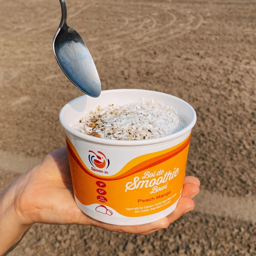 Peach Mango Smoothie Bowl