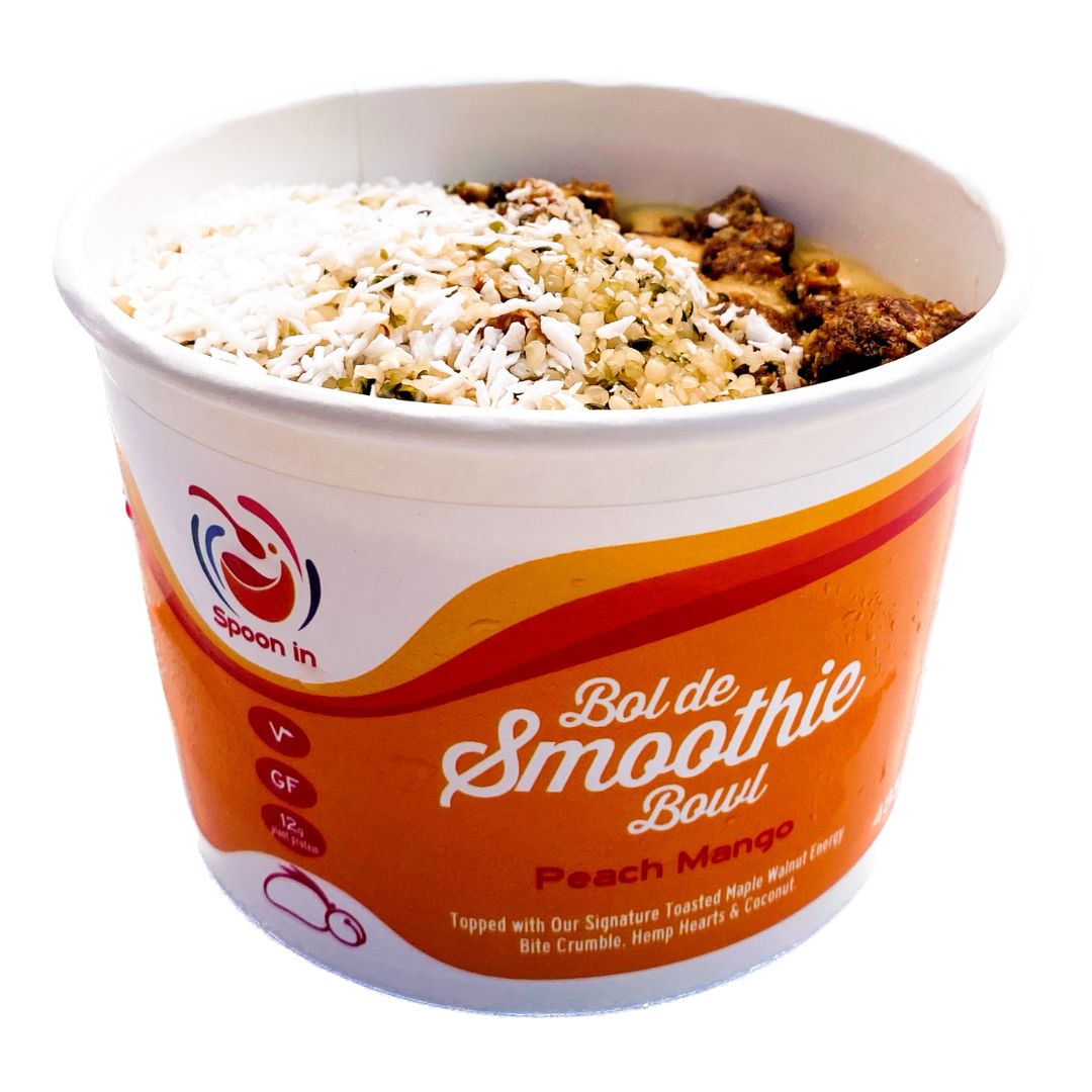 Peach Mango Smoothie Bowl